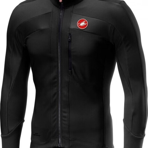 Scorpion autumn and winter fleece waterproof and windproof cycling top long-sleeved men's and women's cycling jersey 515 degrees black S