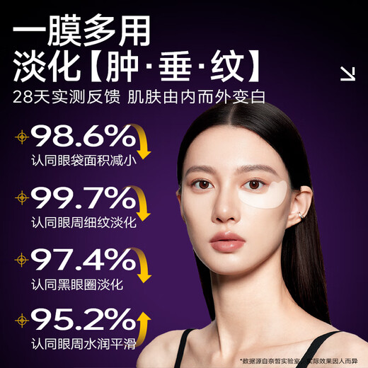 Naixi Japanese Eye Mask Eye Bag Lifting, Firming, Anti-Wrinkle, Diminishing Fine Lines and Dark Circles Remover, Men's Serious Special for Women