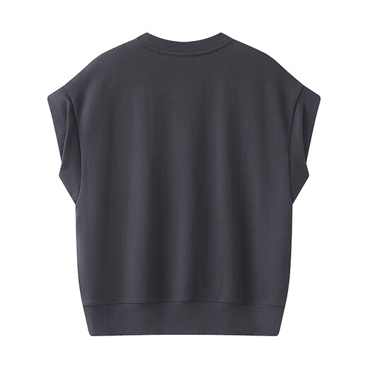 
Ainos 2025 summer new sports style skirt short-sleeved T-shirt top set women's two-piece set 9215 smoke gray S