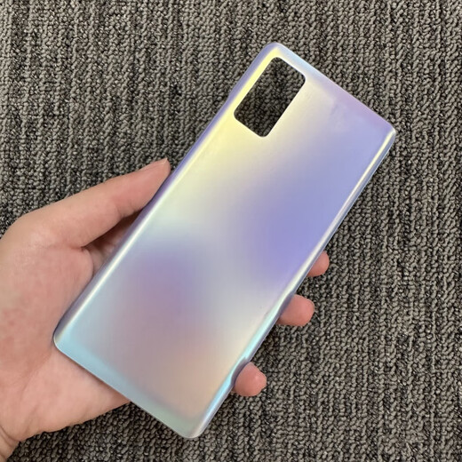 Xiaomi (MI) original adapted civi1s back cover glass xiaomiCivi1 back shell mobile phone battery cover rear screen protection sheet Civi1/S sparkling black tempered glass material/high quality/fitting