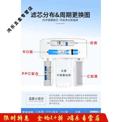 溥畔滤芯适用于沁园净水器KRT2800/3800/3820/3890费兰格等净水机PP棉 KRT3800 (1 2 级) 通3890/280