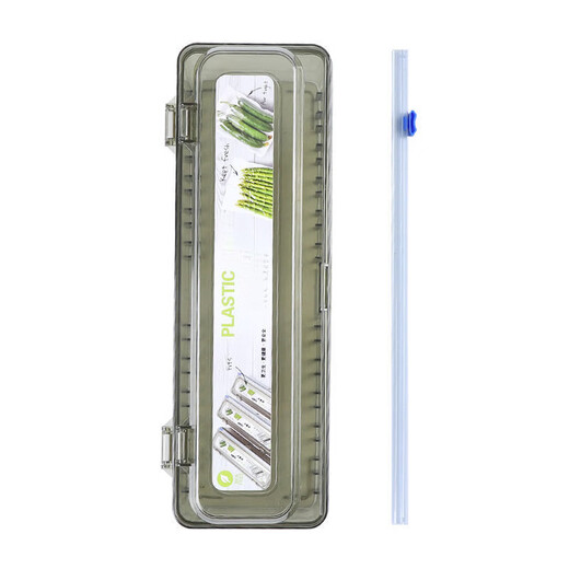 FANCYCHIC cling film cutter kitchen household large roll economical packaging PE food special food grade high temperature resistant box cover commercial light luxury cutting box supermarket film available including 1 cutter