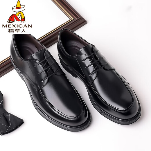 Scarecrow (mexicain) Chaussures en cuir pour hommes pour hommes Association formelle Forme de printemps et automne décontracté de style nouveau de style coréen.