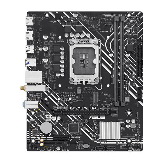 ASUS CPU-Motherboard der 12. Generation i5 12400f 12490f 12600kf lose Chips Boxed Board U-Set H610M-F WIFI DDR4 i5-12400F lose Chips dreijährige Ladengarantie