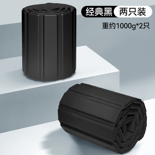 Taibin (TAIBIN) weight-bearing bracelet invisible fitness sports leggings sandbag arm wrist binding hand gravity anklet arm running weight gain classic black single 1000g a pair of two