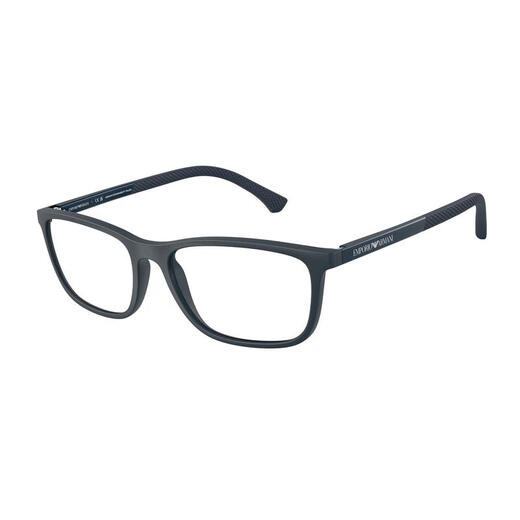 Emporio Armani Ultra-Lichtblatt Square Frame Herren-Optikbrillen Rahmen Myopie Trendy Brand Business Brille