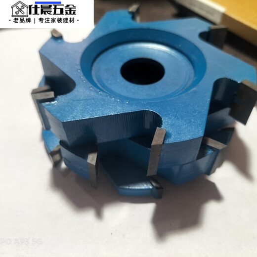 Qinkai portable cutting machine slotting thickened slotting carbon crystal plate slotting portable slotting groove woodworking slotting saw blade sharp 100 outer diameter inner hole 20 thickness 10 teeth number 6