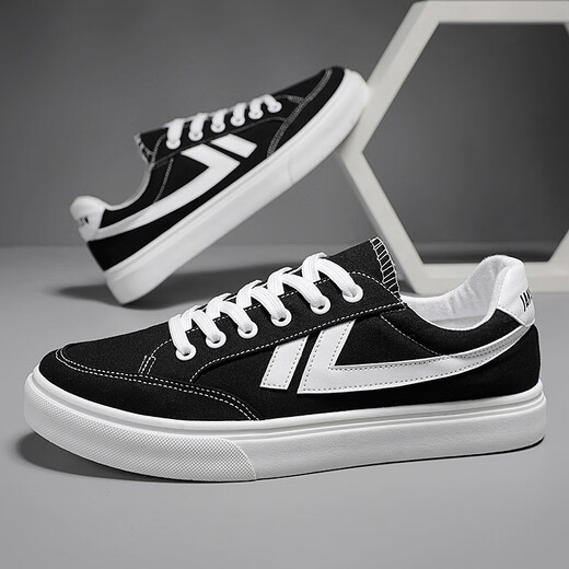 Wang Zhibu Canvas Shoes Мужская весенняя и осенняя модная повседневная ботинка