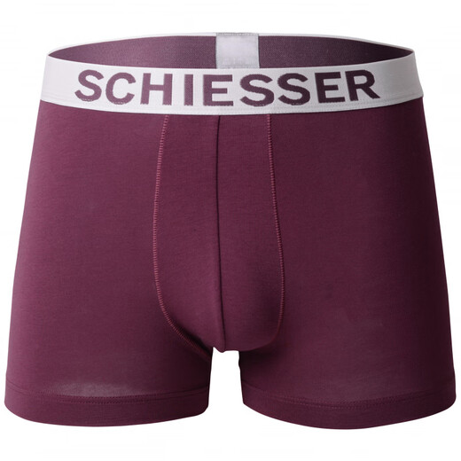 舒雅（Schiesser）德国舒雅内裤男2条装63T舒美纯柔软平角短裤大码男士内裤官方旗舰 7881中彩蓝色+宝蓝色（13977T） M