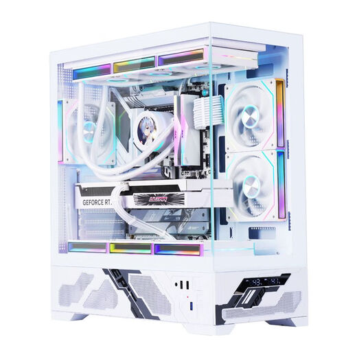Colorful Core i5 14600KF/i5 13490F+RTX3080 16G/RTX3060 12G/RTX3050 independent graphics computer desktop host design live game assembly machine configuration three丨i5 14400F+RTX3060 12G