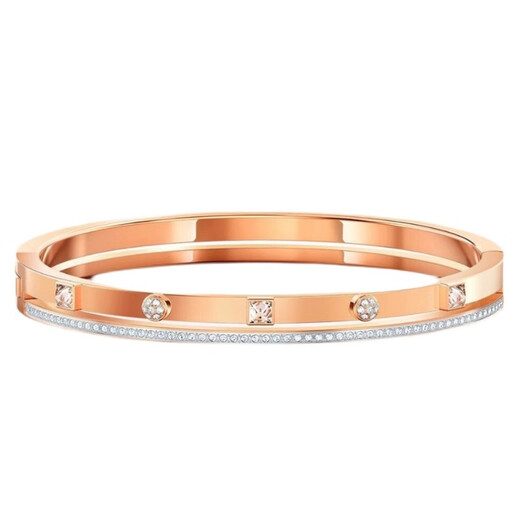 QUAMER Austrian simple modern charm bracelet fashionable crystal bracelet bracelet autumn and winter birthday gift 555 fashionable bracelet bracelet medium size 555746