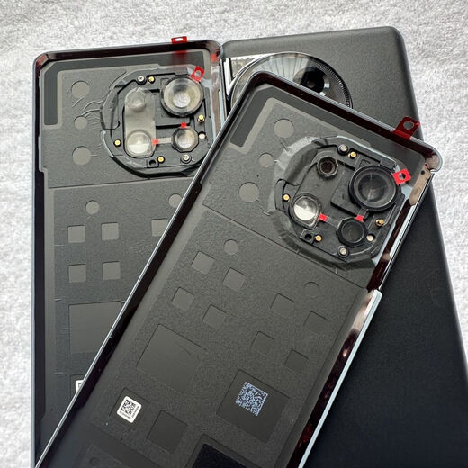 Suitable for OnePlusACE2 back cover, back shell 1+ACE2 original battery cover, back screen, OnePlus ACE2 mobile phone case, glacier blue, full set of glass back cover with frame