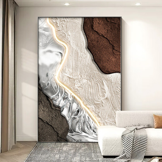 Sammlung moderner einfacher Wohnzimmer Dekoration Malerei abstraktes bodenstehe Sofa Hintergrund Wandhänge Malerei Veranda Korridor High-End-Wandgemälde