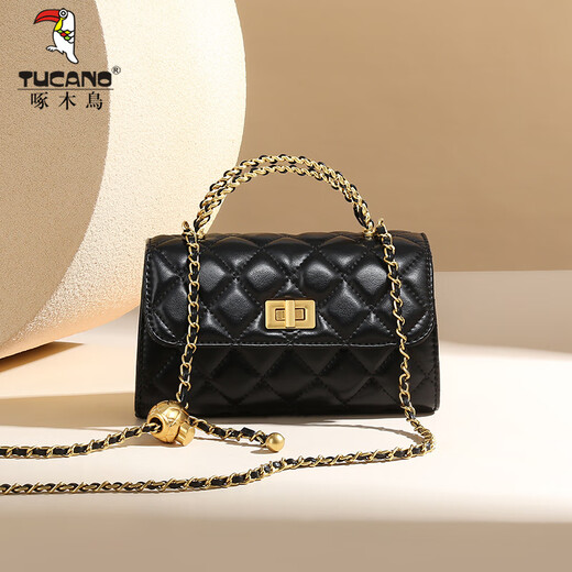 Woodpecker (TUCANO) bag women's bag 2025 high-end sense ladies' small fragrance chain shoulder bag practical birthday gift