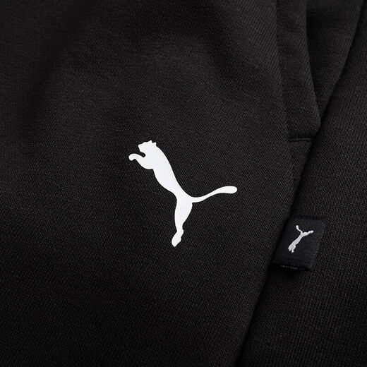 Puma (PUMA) women's sports suit 25 summer new comfortable breathable casual classic short-sleeved T-shirt loose five-point pants two-piece set 630565-01+692479-01 XS