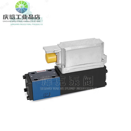 Servo proportional valve 4WE2EM6 4WRDERexroth high frequency response flow reversing electromagnetic hydraulic valve. For more products, consult customer service