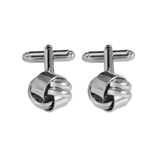 Personalisierte gedrehte Manschettenknöpfe, hohle Manschettenknöpfe, Herrenhemd-Manschettenknöpfe, Manschettenknöpfe B1480-GO 1 Stück