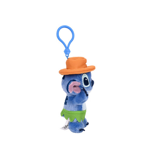 Disney (Disney) Stitch Dance Summer Pendant Doll Pollush Toy Tet Stitch Boy and Girl Birthday Gift Schoolbag sac Keychain