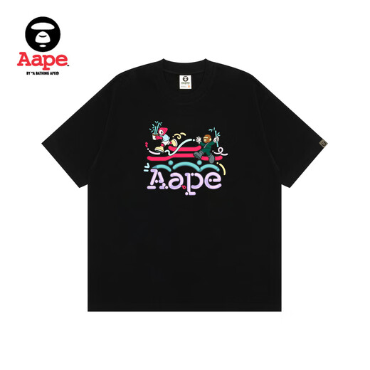 
AAPE joint Ksaner men's clothing spring and summer Chengdu city series short-sleeved T-shirt 9734XXO WHX/white XXL single size