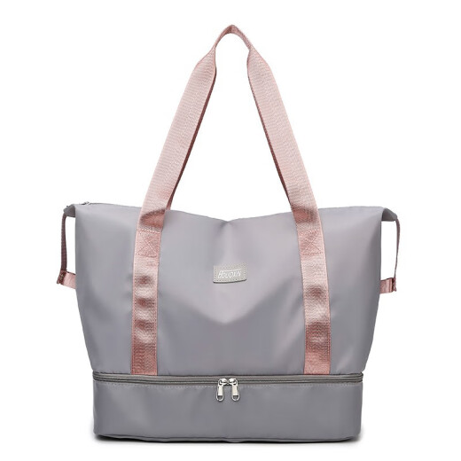 
Travel bag short distance lightweight handbag new style trolley case student large capacity luggage bag storage gym bag black single size