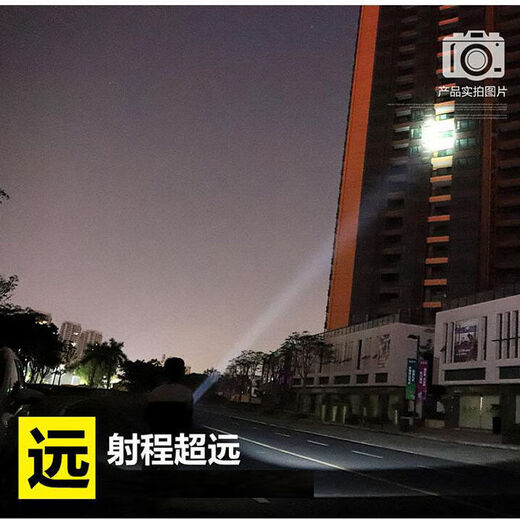 碉凰知了猴探测器防爆水手电筒强光充电户外抓照金蝉知了猴超亮远射手 KP-6636B 带侧灯支持手机充电