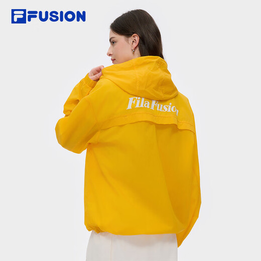 
FILA FUSION Men and Women's Same Model Fila Sunscreen Clothes 2025 Summer Couple Solid Color Thin Jacket