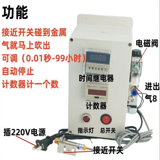 Machine tool machining center copper tube resistant to high pressure and high temperature bamboo tube magnetic seat cooling water pipe nozzle water spray pipe fuel injection pipe proximity switch air blowing counting box