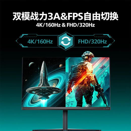 Philips EVNIA Yiwei 27-inch 4K240Hz/FHD480Hz dual-mode color accuracy 1 FastIPS hardware low blue light HDR400 DP2.1 gaming monitor 27M2N5800 4K160Hz dual-mode