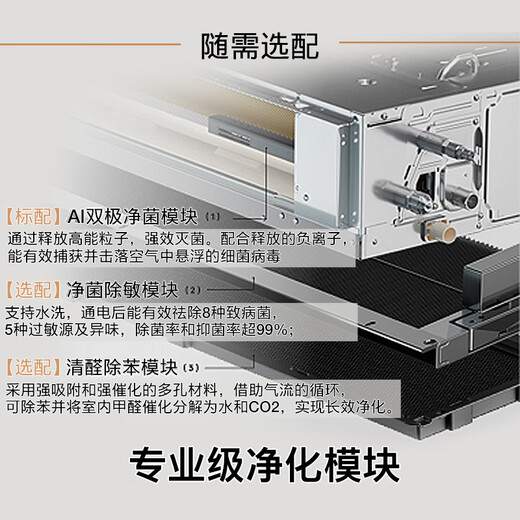 COLMO New Elephant 2.0 central air conditioner 160/180 six horses, seven horses, eight horses, nine horses, one to five smart home multi-connection, full DC frequency conversion, first-class energy efficiency EVO series 8 horses, first-class energy efficiency single host, single shot not shipped
