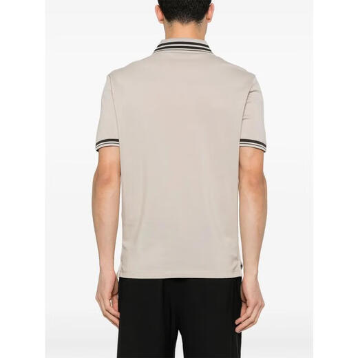 Emporio Armani La camisa elástica de manga corta para hombres transpirables casuales en casa conmutando U1098 One Size M