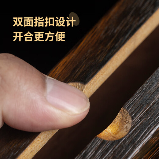 Folk Artist Float Box Paulownia Float Box Solid Wood Fish Float Box 55cm Fishing Gear Fishing Supplies Model A 65cm Brushed Paulownia Float Box