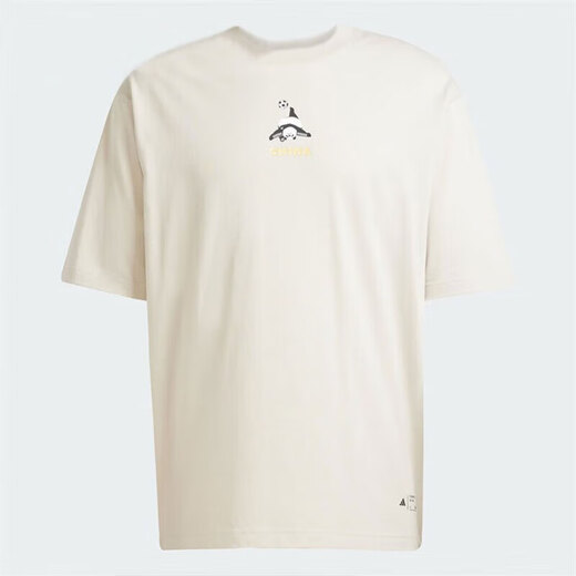 Adidas (adidas) Männer und Frauen kurzärmelig 2025 Sommer New Panda Panda Print chinesischer Sport und ungezwungenes atmungsaktives T-Shirt JZ3271 S
