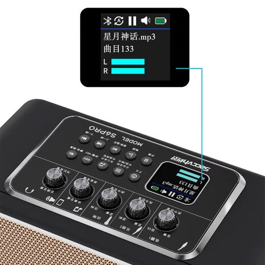 Shanghao flagship model S6PRO musical instrument special speaker 150-watt electric blowpipe saxophone guitar playing and singing outdoor Bluetooth speaker Shanghao S6PRO (China Red) + gift package