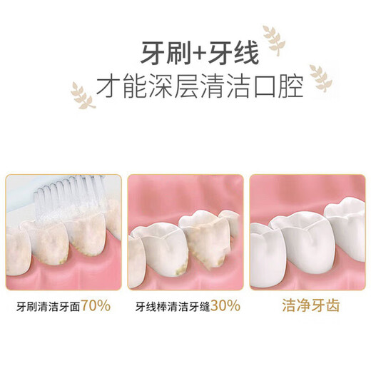 Electric toothbrush and floss set for adults, sonic ultra-automatic, soft-bristled gum protector for students, men and women, universal for adults and children, 2 boxes of dental floss, 100 pieces