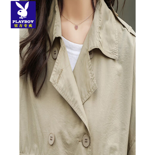 Playboy 2025 printemps et automne Nouveaux vêtements pour femmes coréens style décontracté étudiant femme mince veste courte veste tamisée féminine orange m
