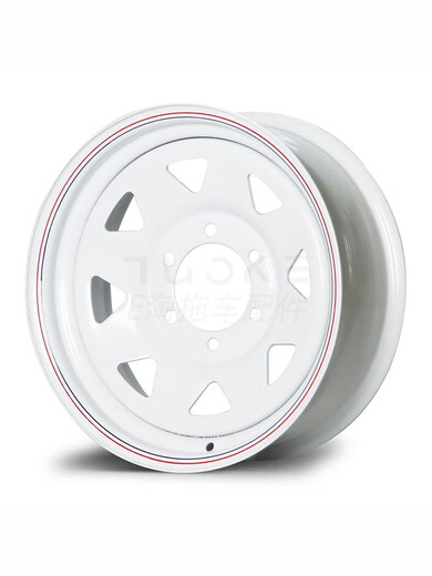 
Yusenyi 15-inch 6J trailer iron steel rim hub trailer RV modified wheel accessories 5 holes 1143 or 6 holes 13971 15-inch 5 holes 114.384mm center hole