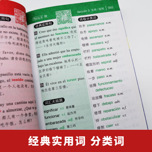 Echtes Einführungslehrbuch zum Selbststudium des spanischen Wortschatzes ohne Grundkenntnisse. Erste Schritte mit Spanisch von Grund auf + 15.000 Wörter zum Mitnehmen (Satz bestehend aus insgesamt 2 Bänden)