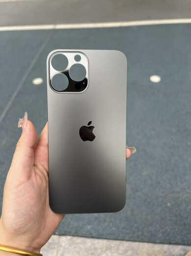 Shantou Lincun is suitable for Apple 13pm/13pro mobile phone back cover glass 13promax rear screen case large hole back cover glass blue original quality with tool glue Apple 13promax