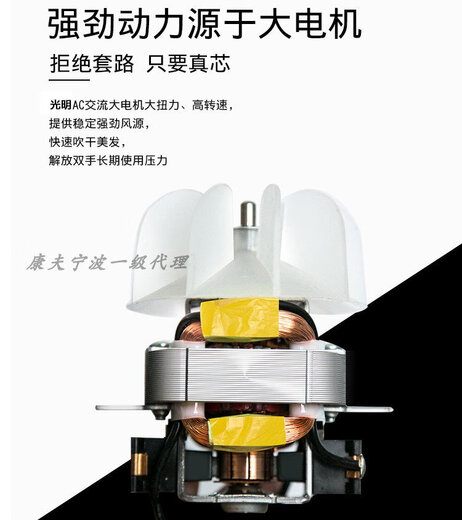 Guangming Hair Dryer RCT9930 High Power 2200w Hot and Hot Air Household Barber Shop High Wind Power Quick Dryer Guangming 2200w Hot and Hot Air 9912 3. Meter Power Supply