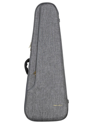 Jinchuan dreidimensionaler Schutz verdickte Baumwolle und Samt wasserdichte personalisierte Rock-Gitarre Elektrik Bass Bass Rucksack Hülle Regie Silber E-Gitarrenbeutel