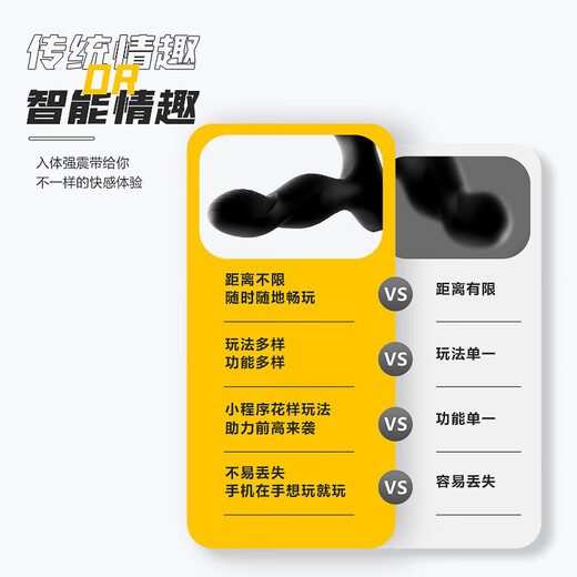 谜姬（Mizz zee）毒龙钻男用智能前列腺按摩器后庭震动男性自慰器 升级款-扣动后庭按摩器	二代扣蛋款扣动黑色693