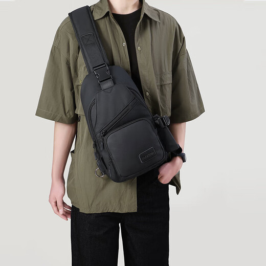 Bolsa cruzada de hombres en Viney Bolsa de cofre Bolso de hombro informal de la cintura Mochila bolsas de teléfonos móviles Bolsa de viaje de gran capacidad.