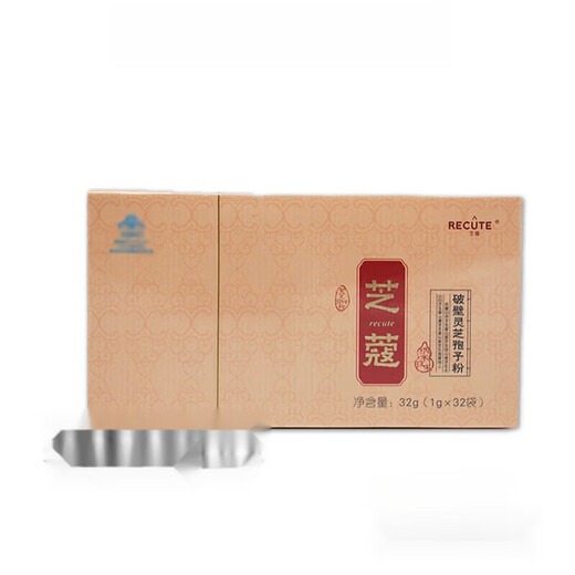 General Anhui Dabie Mountain Zhike Breaking Wall Ganoderma lucidum spore powder Kangmeilai Breaking Wall Spirit Ganoderma lucidum spore powder a box