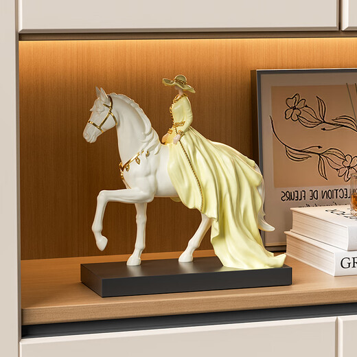 AZERA high-end artistic figure ornaments sculpture light luxury home soft furnishings living room entrance TV cabinet wine cabinet furnishings Princess