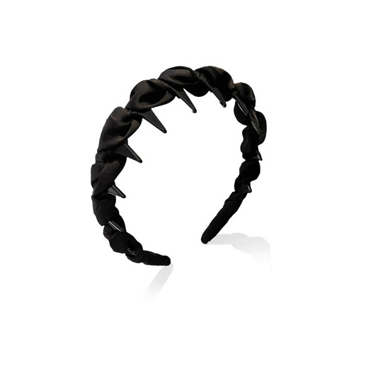 Two Worlds Summer High Headband Women's 2025 New Daily Wear Face Wash Special Headband Pressed Hairpin Hair Bundle Headwear Black Hairband