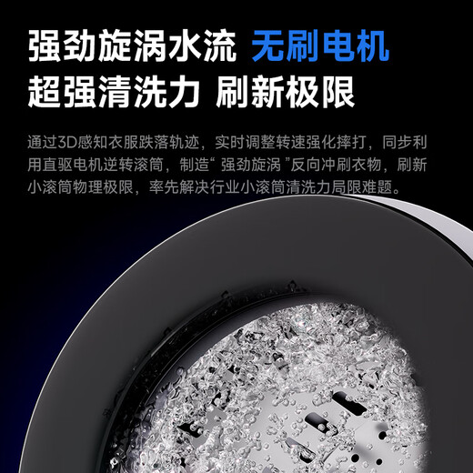 KANGYAN wall-mounted double-barrel drum underwear fully automatic washing machine baby small double-compartment washing machine washing and drying mini special socks washing lazy artifact three barrels random combination Star Gray Desktop Model Fully Automatic Washing and Drying丨Pasteurization丨Stainless Steel Liner