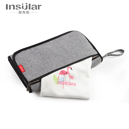 Insular Portable Baby Changing Pad Diaper Bag Multifunctional Baby Changing Table Water Maternal and Infant Supplies Maca Red One Size