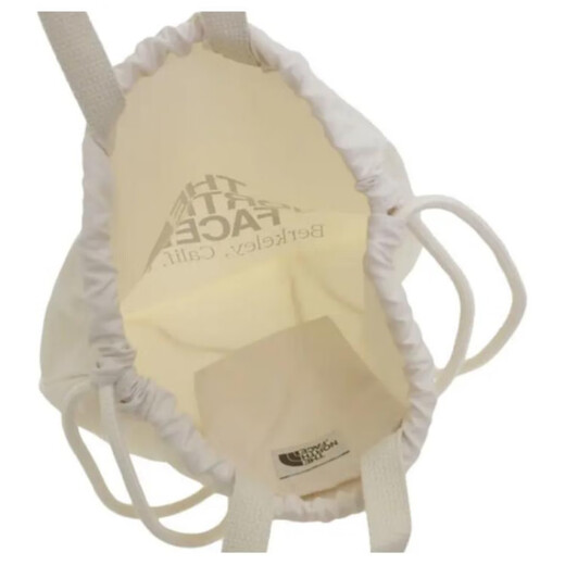 北面（The North Face）正面品牌印花聚酯纤维双肩包常规男女同款情侣款白色 白色