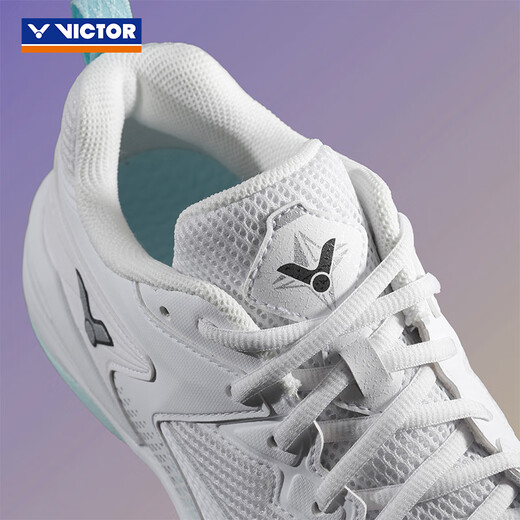 VICTOR2025 new Victory victory badminton shoes for men and women, non-slip, wear-resistant, shock-absorbing professional sports shoes P9200cHP P9200cHP white green 39