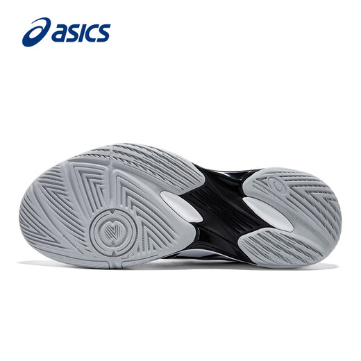 ASICS Badminton Shoes Men's New Breathable Cushioning Lightweight Professional Sports Shoes GEL-ROCKET 12 White/Black-101 43.5